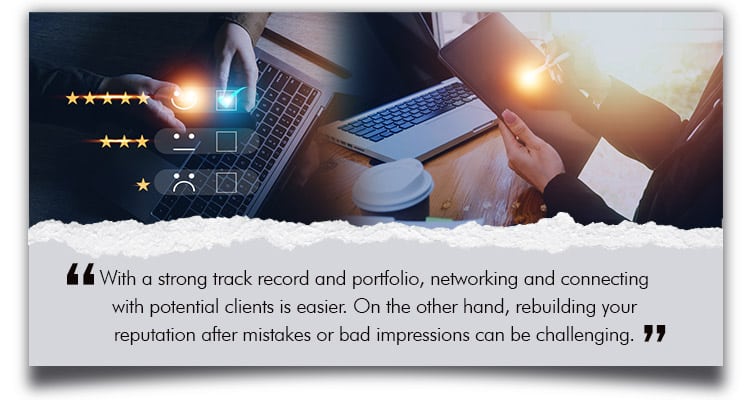record and portfolio