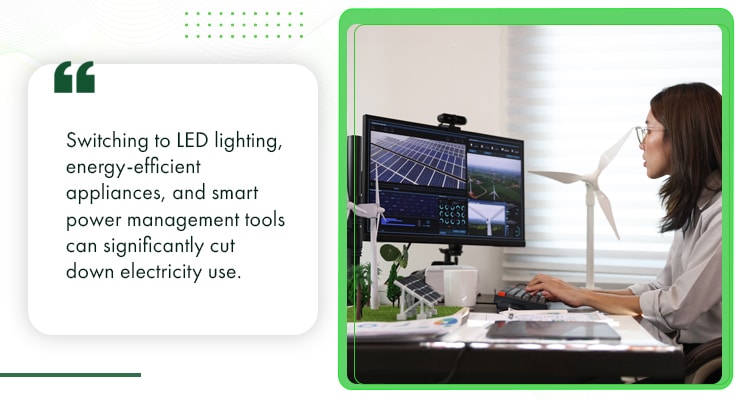 Reduce Energy Usage in Office and Remote Setups