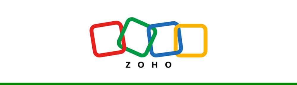 Zoho logo.