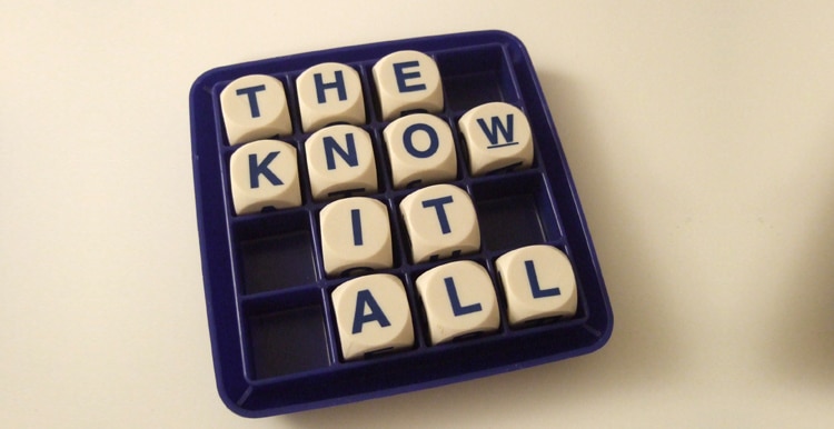 The Know-It-All