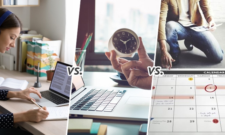 Full-Time vs. Part-Time vs. Project-Based