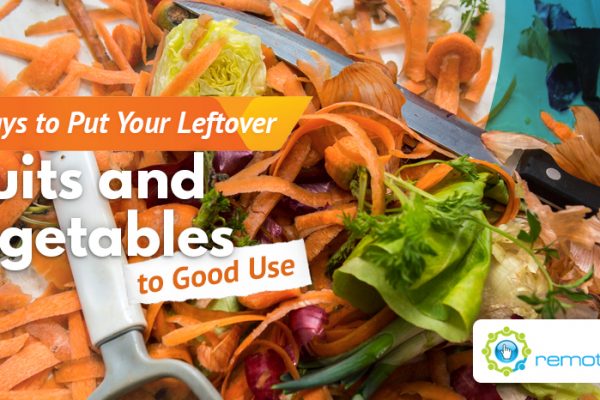 13 Ways to Put Your Leftover Fruits and Vegetables to Good Use