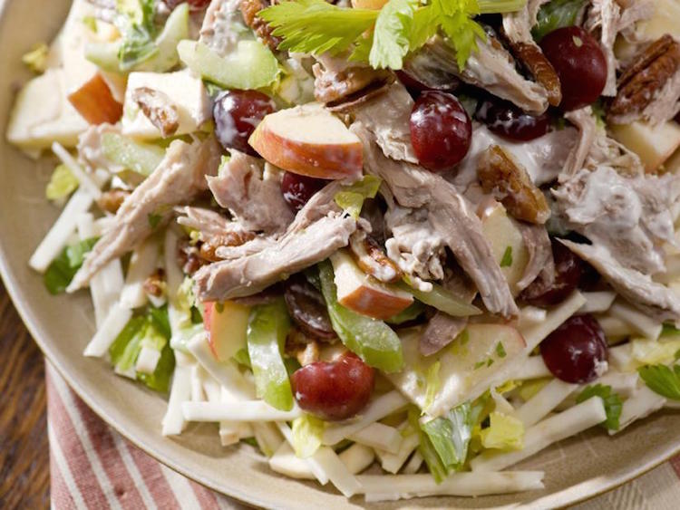 6 Top your salad with leftover ham or turkey