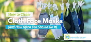 How to Clean Cloth Face Masks (And How Often You Should Do It)