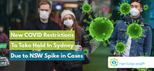 New COVID Restrictions To Take Hold In Sydney Due to NSW Spike in Cases
