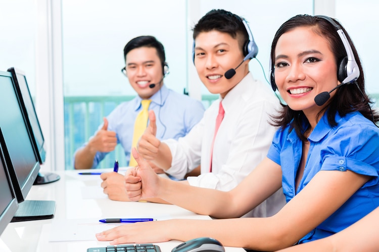 A customer service team to help businesses find virtual assistant Philippines specialists.