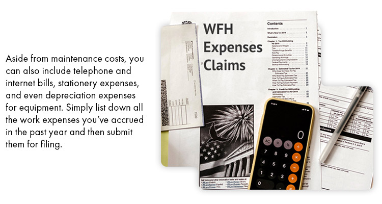 Aside from maintenance costs you can also include telephone and internet bills