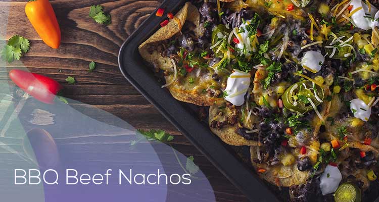 BBQ Beef Nachos