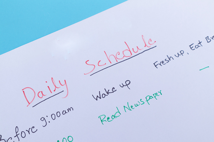 Stick-to-a-healthy-schedule