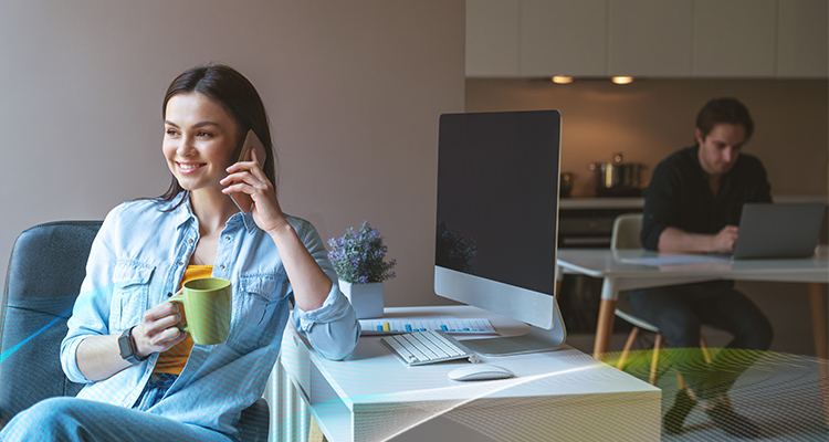 Work With Others Who Are Also Working At Home