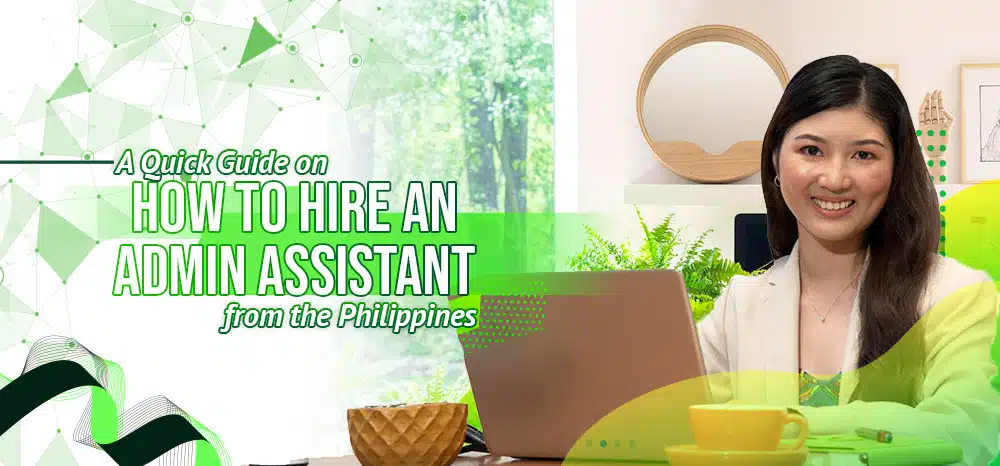 Girl smiling while seated at her home office desk.