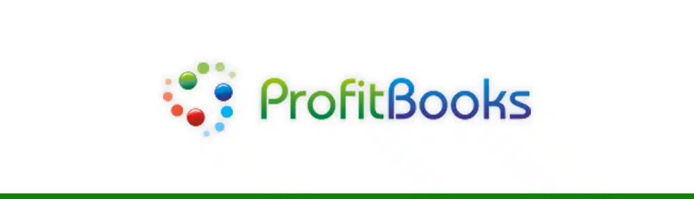 ProfitBooks logo.