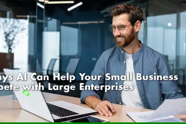 A business owner happy with the work of his virtual assistant.