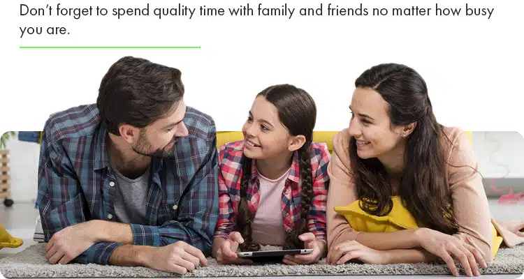 quality time with family