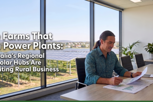 Australia's Regional Agrivoltaics Hubs Are Rewriting Rural Business