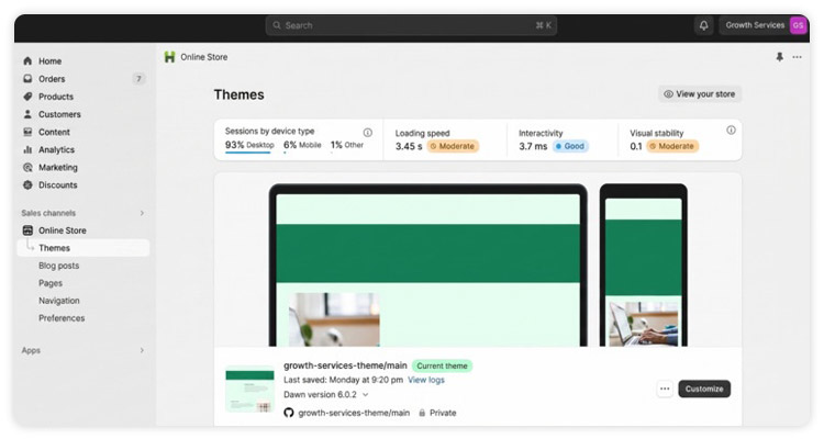 One of the Best No Code Website Builders for E-Commerce is Shopify